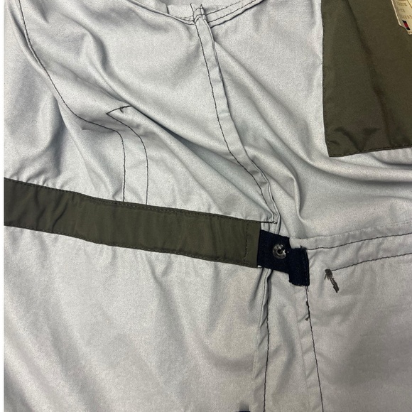Tommy Hilfiger Military Field Jacket XL Olive Green Collared Vintage Utility - Picture 15 of 16
